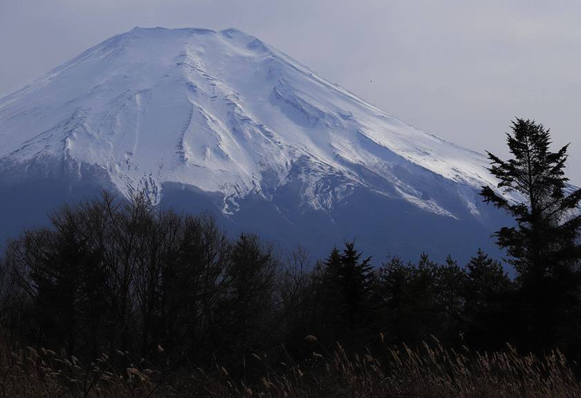 Landscape image of mountains taken with EF 70-200mm F4L IS II USM Lens