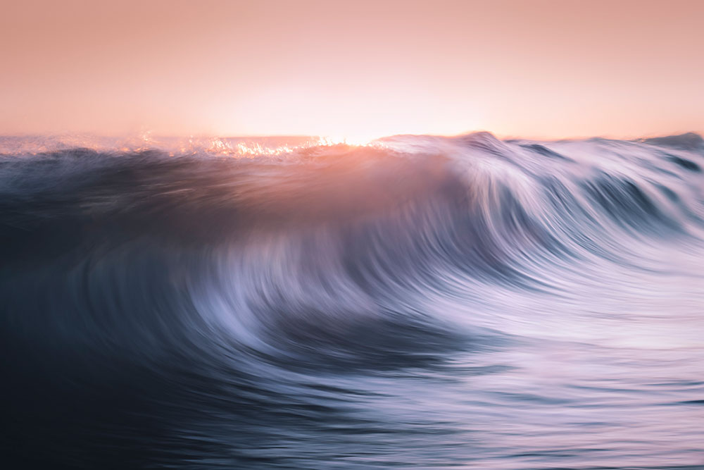 Image of ocean waves. Photo by Rach Stewart