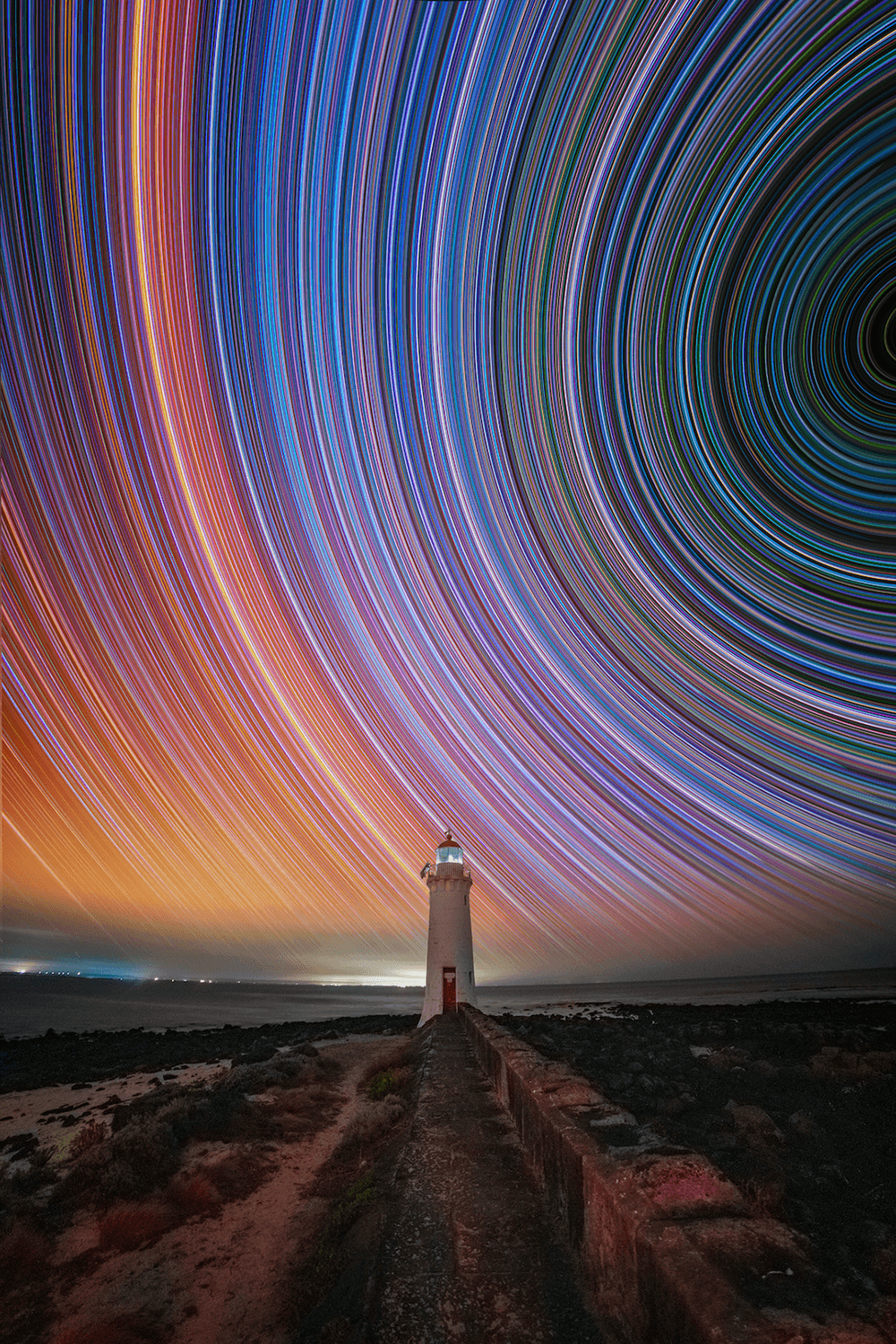 Long exposure astrophotography by @hangingpixels_photo_art