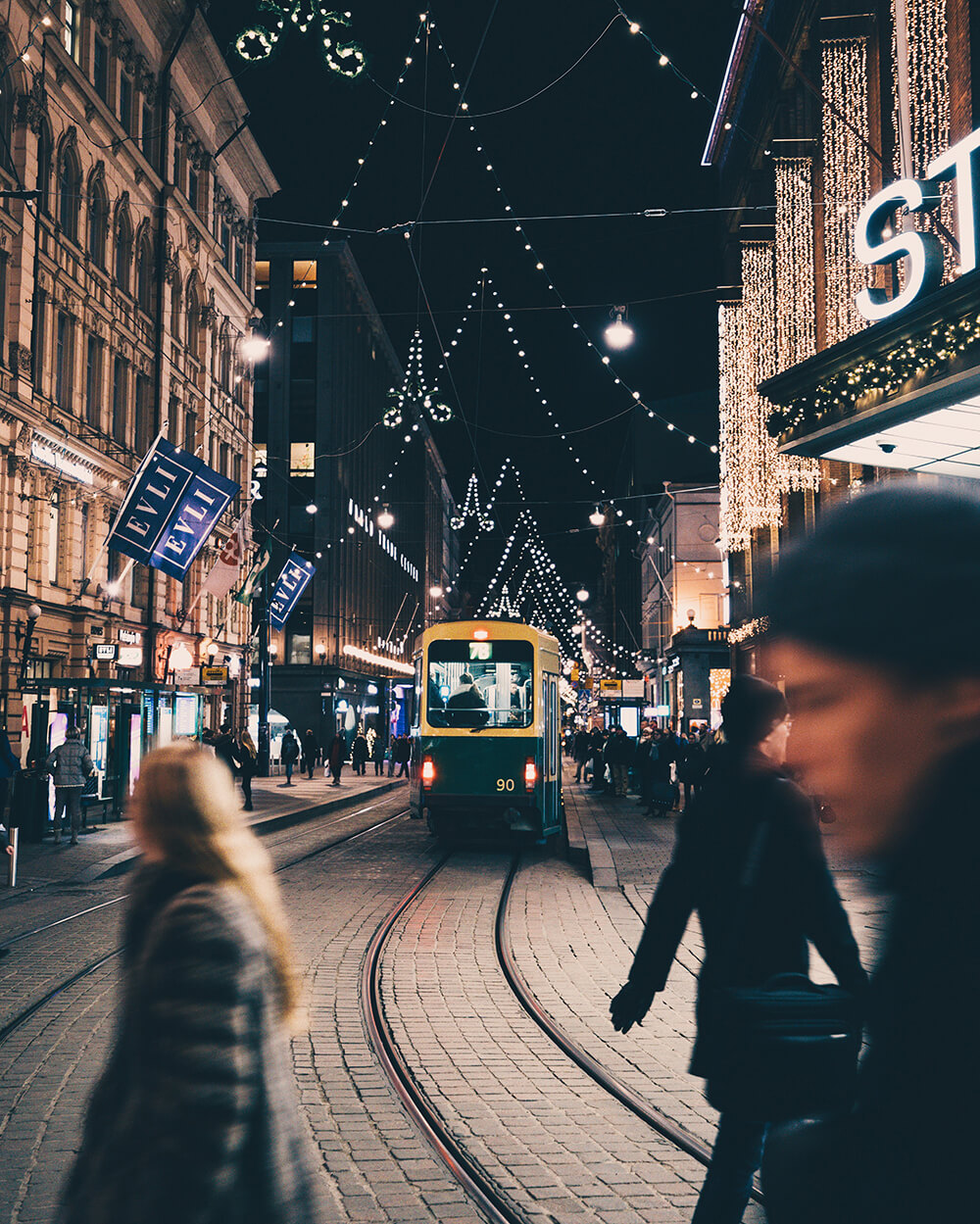 Photo of the streets of Helsinki. Image by Elaine Li