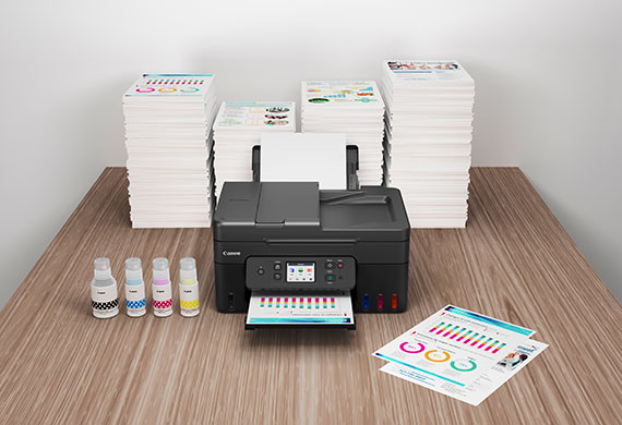 Canon printer, inks, and paper