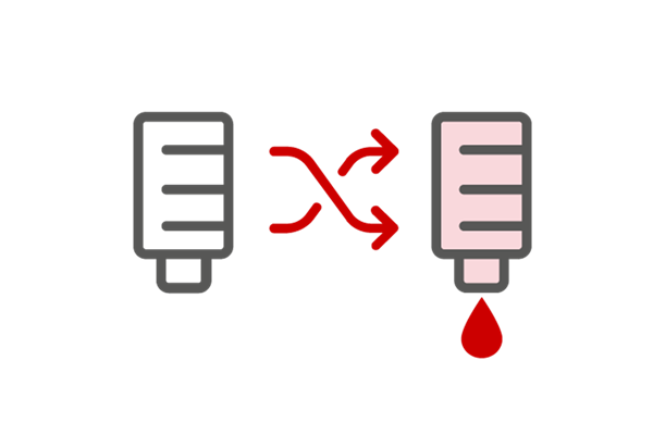 Hot swap ink