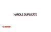 Handle duplicate invoice