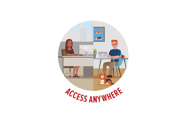 Access anywhere