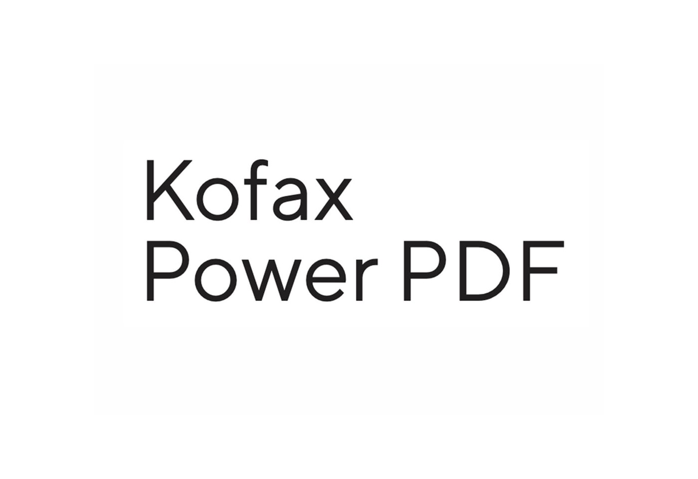 Kofax Power PDF Advanced