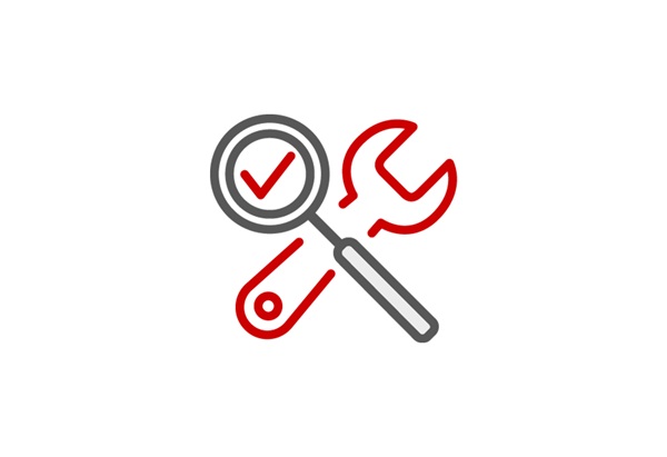 Original replacement parts icon