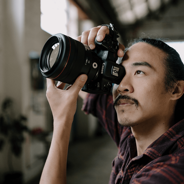 Jarrad Seng using a Canon EOS Camera