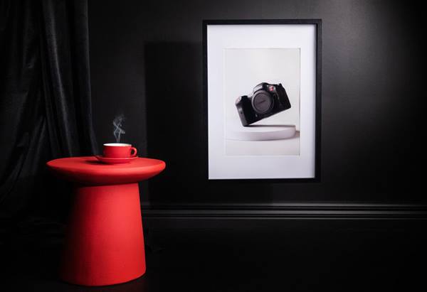 Image of EOS R5 C on a frame