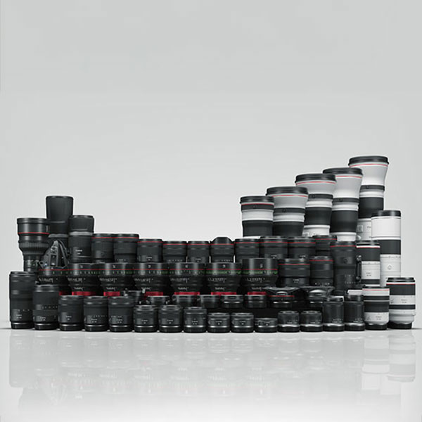 Canon lens range
