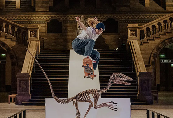 Red Bull Museum banner tile