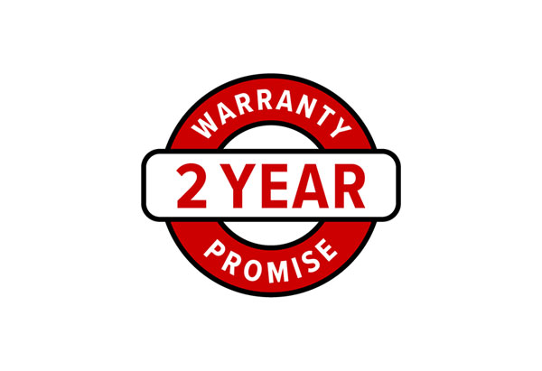 2 year warranty