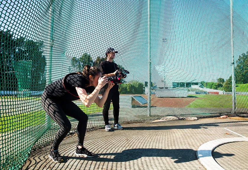 Alisha Lovrich using Canon gear