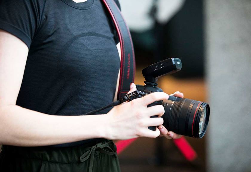 Alisha Lovrich using Canon gear