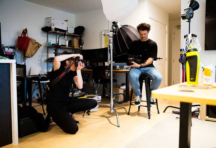 Alisha Lovrich using Canon gear
