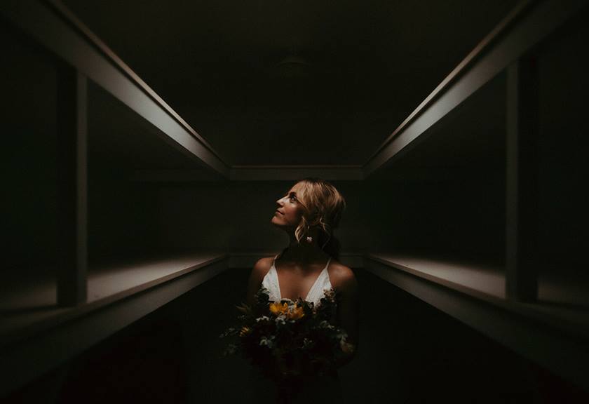 Image of bride taken by James Simmons