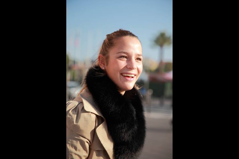 Model with fur scarf taken using EF 24-70mm f/2.8L II USM