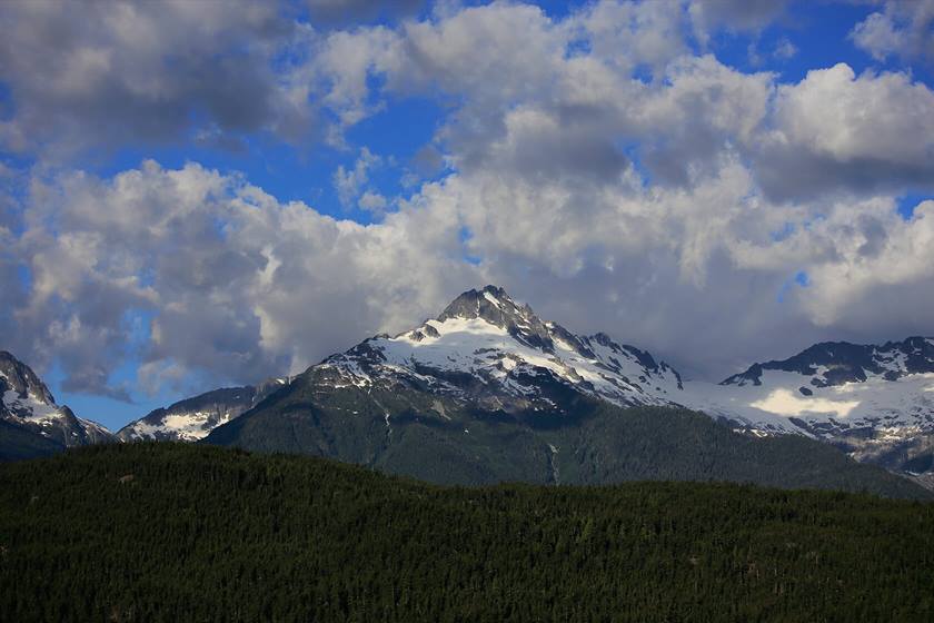 Snowy mountains