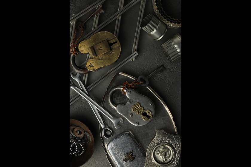 Flatlay of different locks