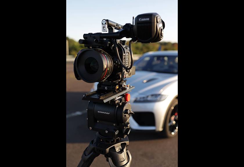 EOS C500 Mark II setup