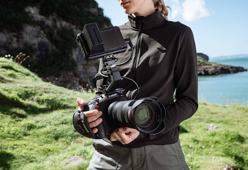 EOS C80 On the scenery