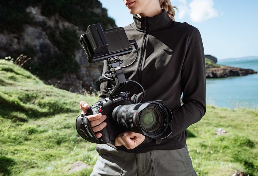 EOS C80 On the scenery