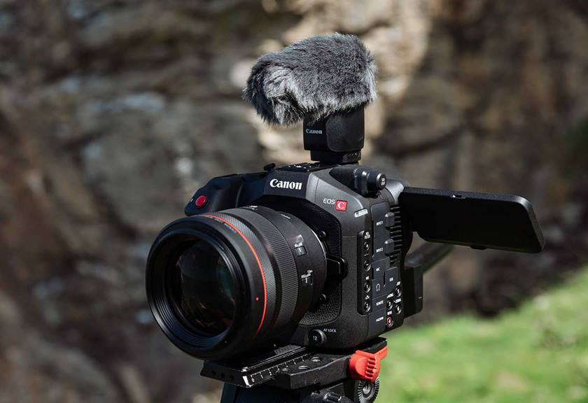 EOS C80 Facing slighty left on a mountain image