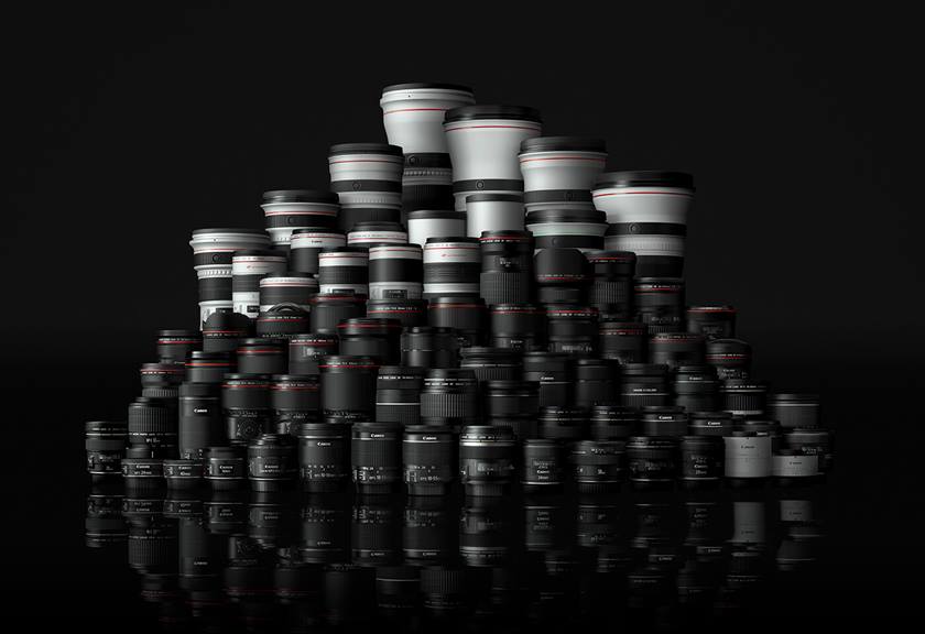 Family of Canon EOS lenses