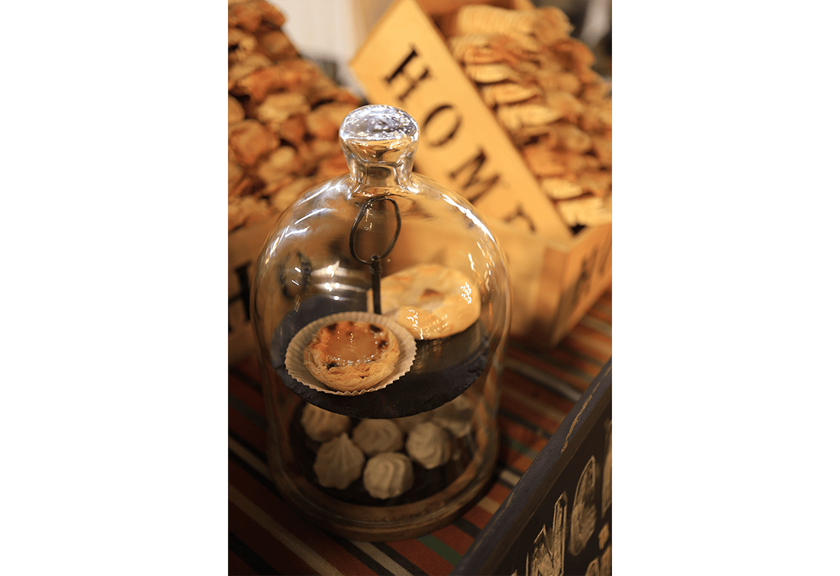 Photograph of pastries and desserts taken with RF 35mm F1.8 Macro IS STM