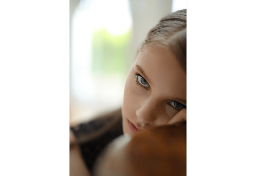 Photograph of model taken using RF 50mm f/1.2 L USM