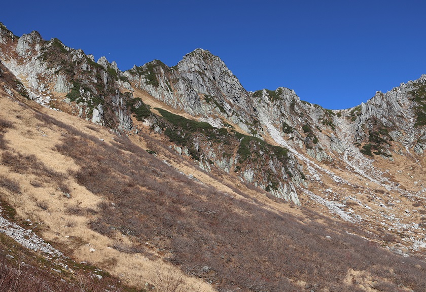 Image of rocky mountains taken using the EOS R50