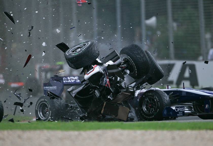 Image of a car wreck by Canon Master Mark Horsburgh