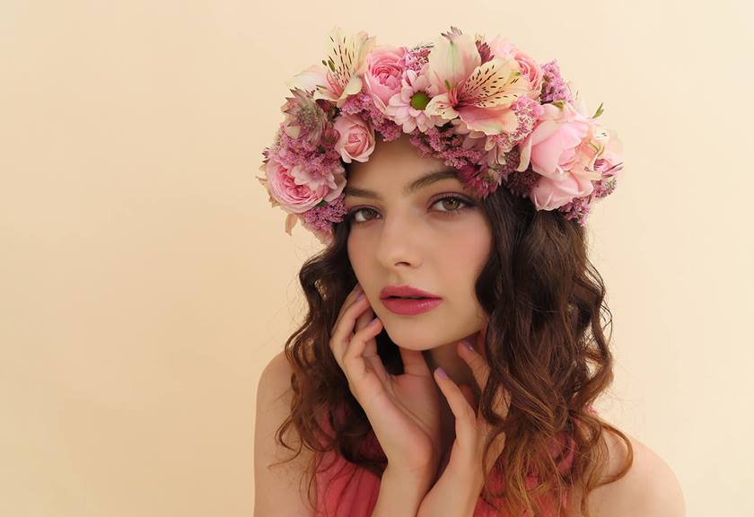 Portrait image of woman taken with PowerShot SX740 HS