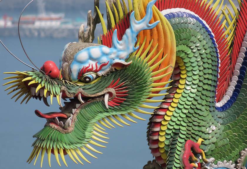 Image of dragon taken with PowerShot SX740 HS