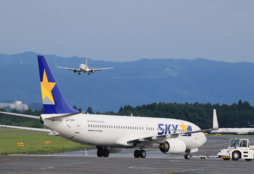 Image of planes shot using RF 100-400mm F5.6-8 IS USM telephoto lens