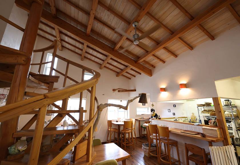 Image of wooden home interiors taken with RF 14-35mm f/4 L IS USM wide angle lens