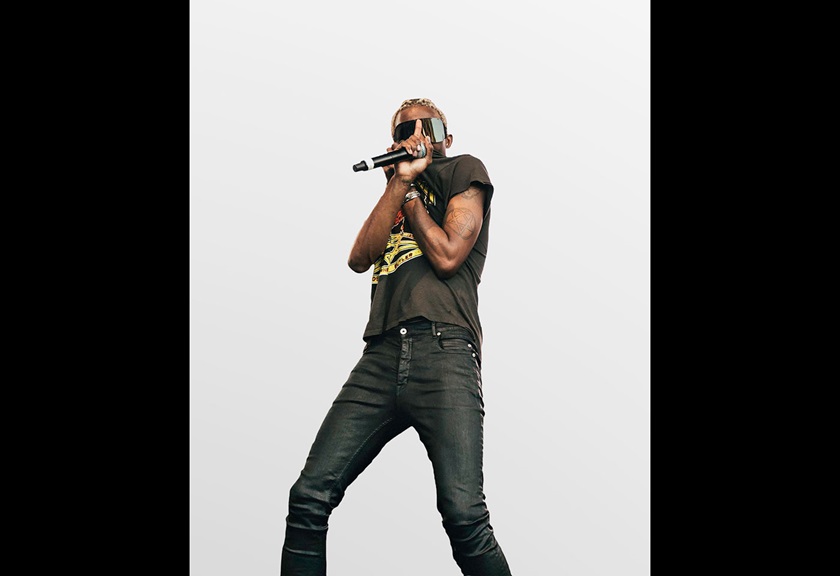 Image of a male performer taken by FRMEFEST 2025 creator Brendan Cecich
