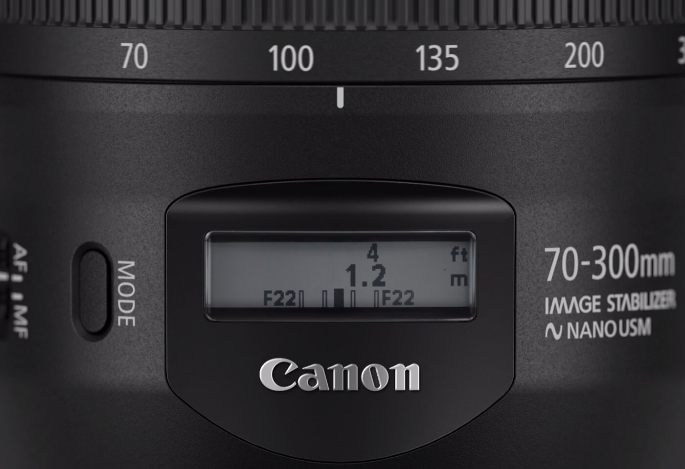 EF 70-300mm f/4-5.6 IS II USM Lens barrel