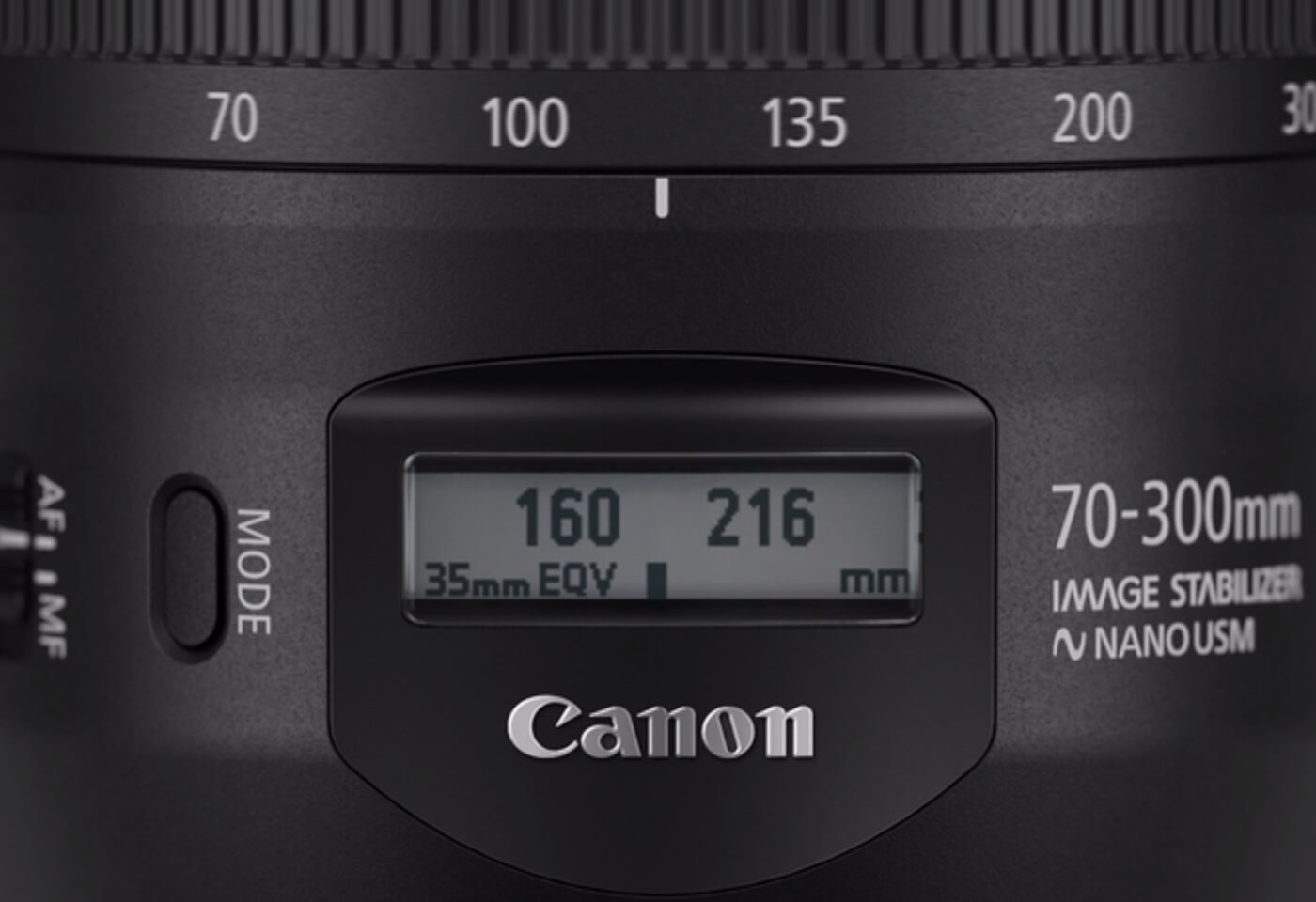 EF 70-300mm f/4-5.6 IS II USM Lens barrel