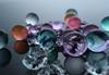 Marbles on reflective surface