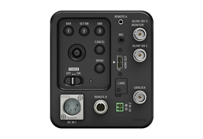 ME20F-SH camera rear