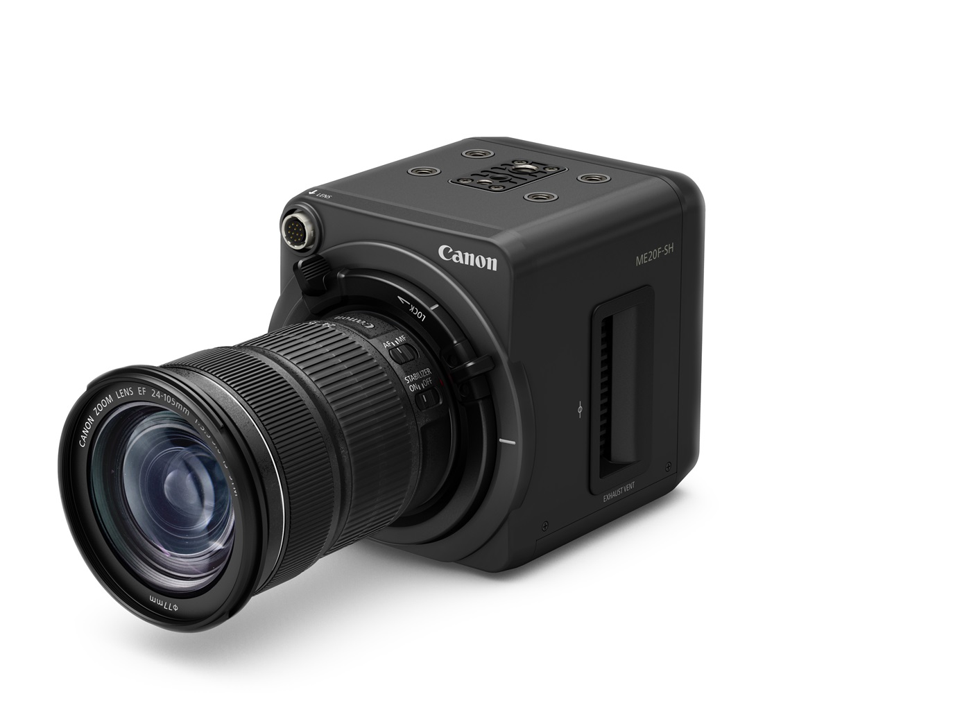 ME20F-SH camera and lens