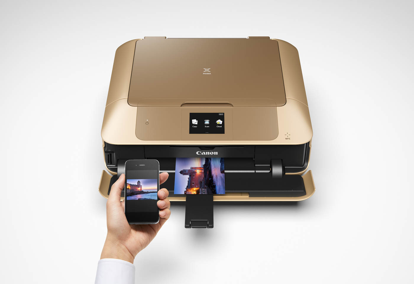 Canon PIXMA Gold MG7766 with smart devices