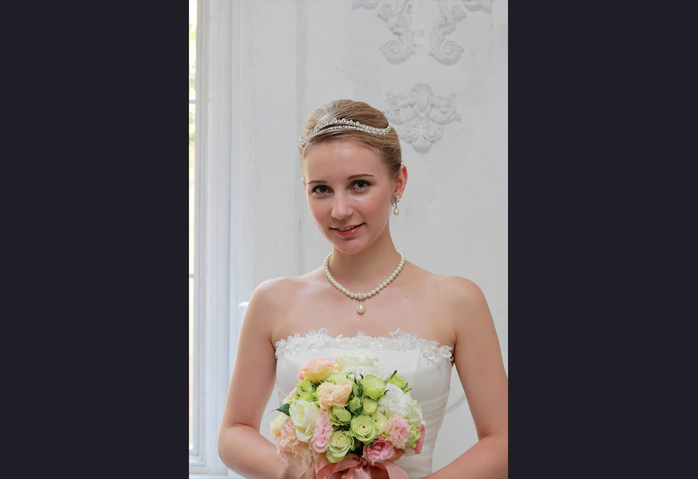 Bridal portrait using Canon Speedlite 430EX III-RT flash