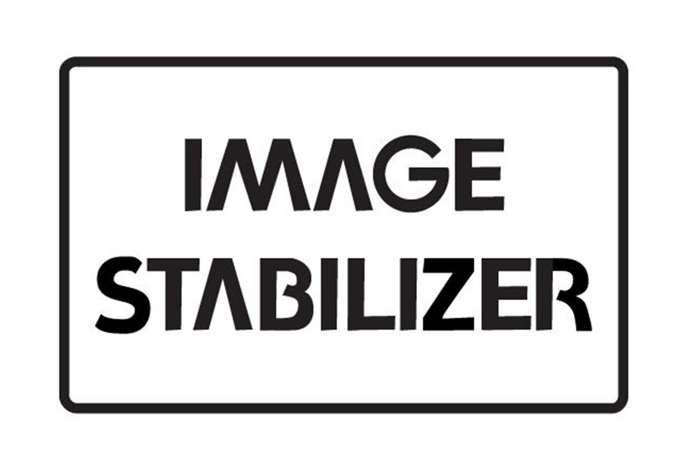 IMAGE STBILIZER logo black