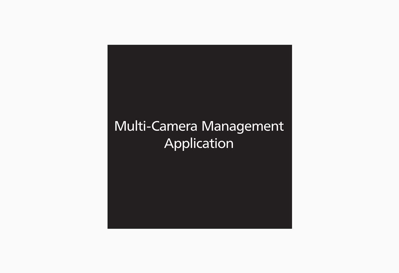 Multi-Camera Management Application