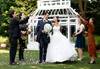 Image of wedding captured with Canon EOS and Speedlite EL-1 flash