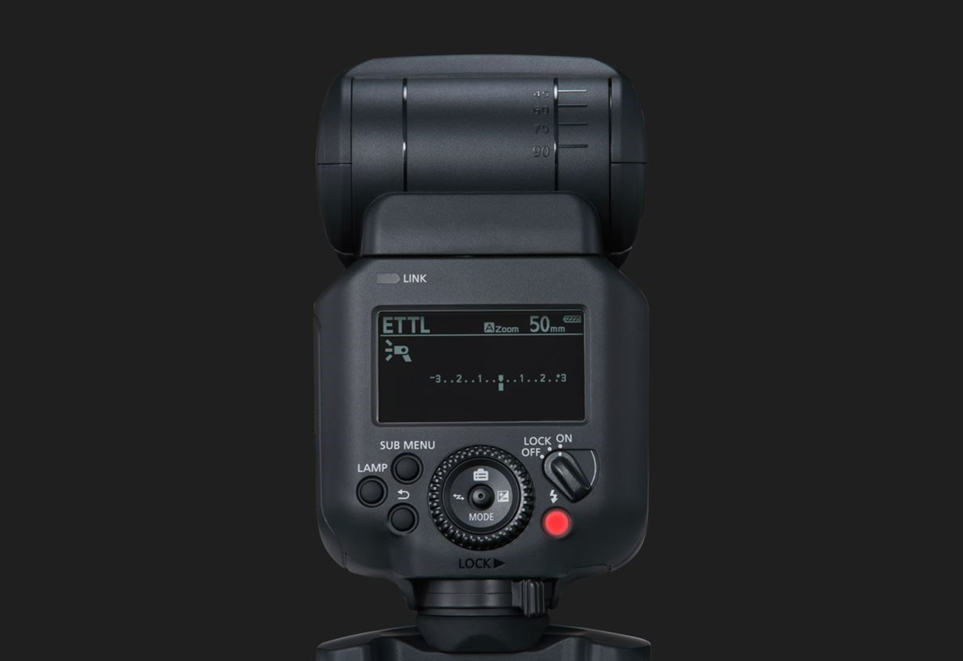 Speedlite EL-5 controls