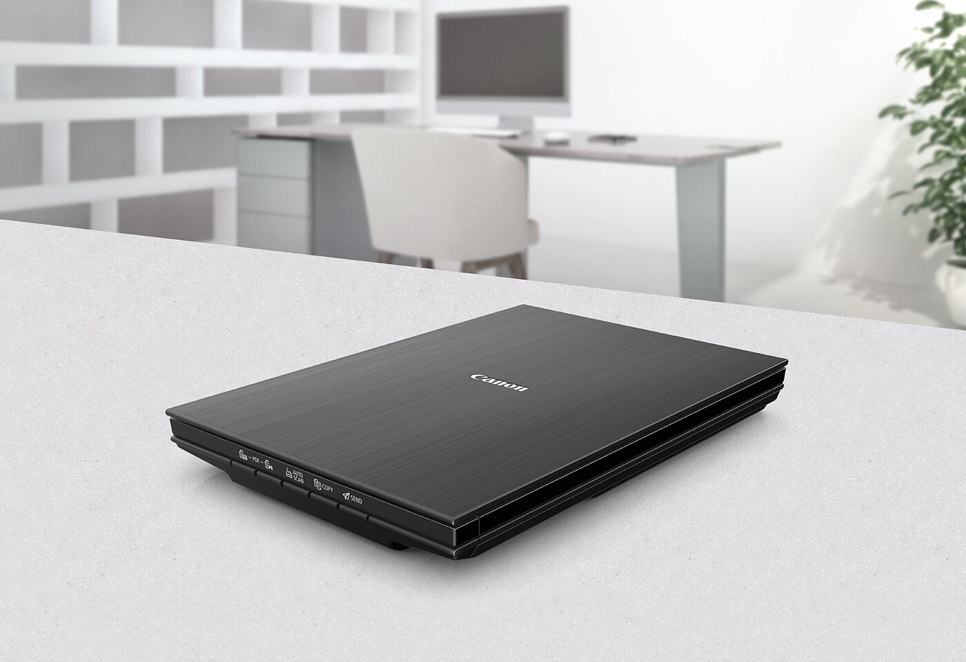 CanoScan LiDE400 on desk