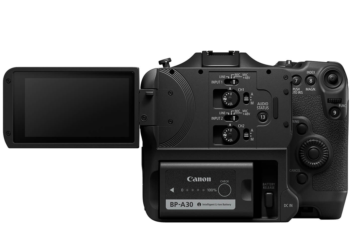 Profile image of EOS C70 cinema camera back