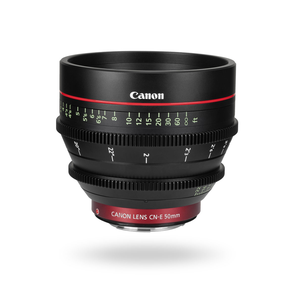 CN-E 50mm T1.3 L F cinema prime lens | Canon Australia
